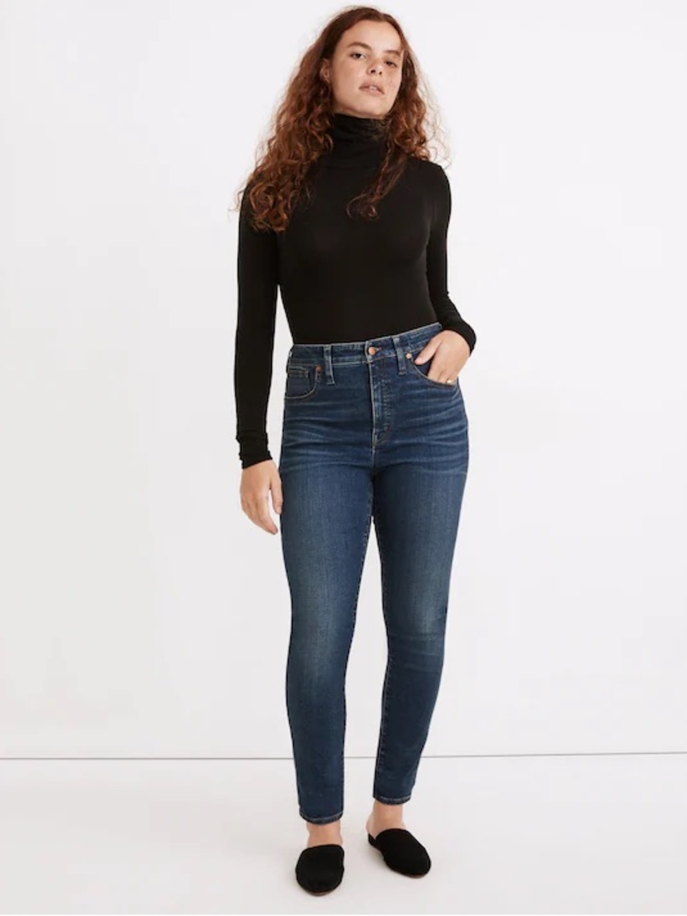 NWT Madewell Curvy High Rise Skinny